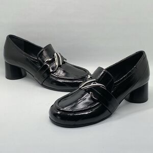 Proenza Schouler Monogram 55mm leather loafers size 39.5